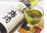 緑茶の梅酒